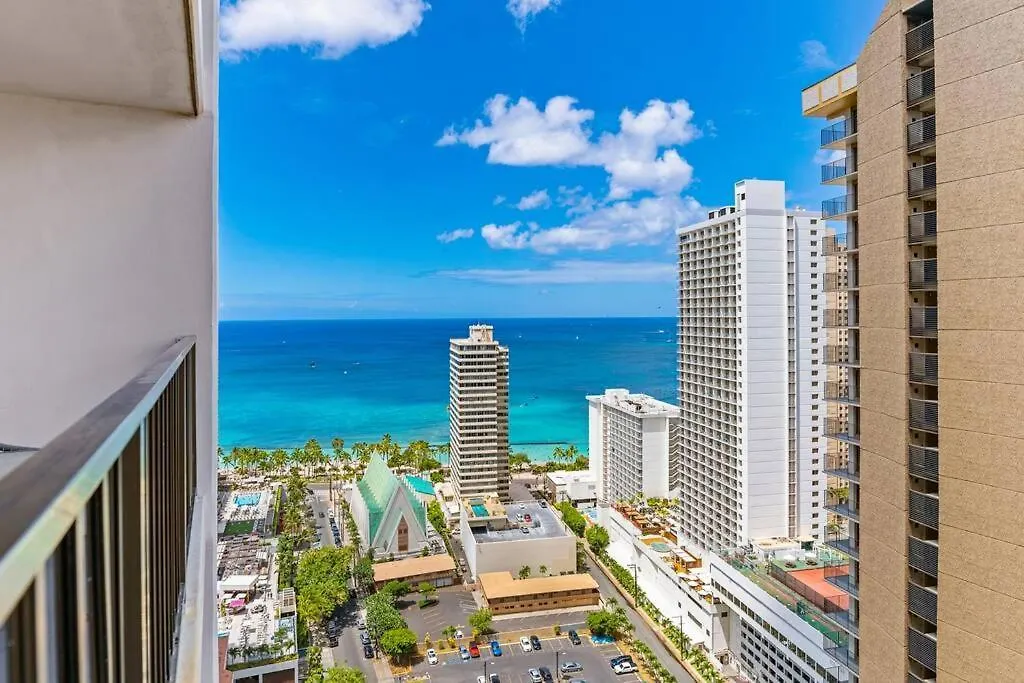 檀香山Ho'Omaluhia High Floor Ocean View, Free Parking公寓 0*, 檀香山 美国