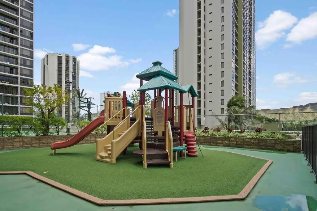 檀香山Ho'Omaluhia High Floor Ocean View, Free Parking公寓
