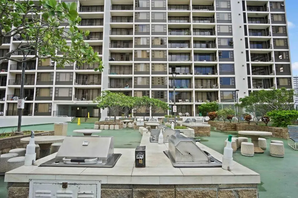 檀香山Ho'Omaluhia High Floor Ocean View, Free Parking公寓 美国