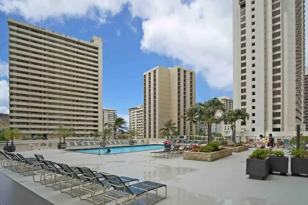 Ho'Omaluhia High Floor Ocean View, Free Parking Apartment Honolulu